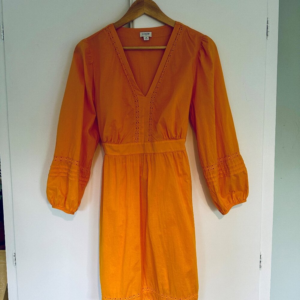 JCREW LONGSLEEVE BABYDOLL DRESS
